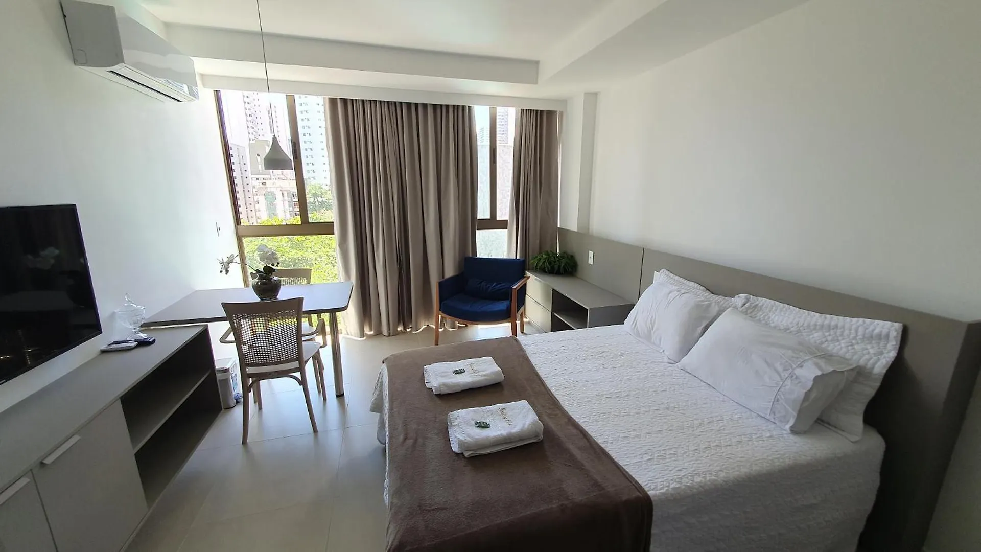 Апартаменты Flat Boa Viagem - Rooftop 470 Ресифи