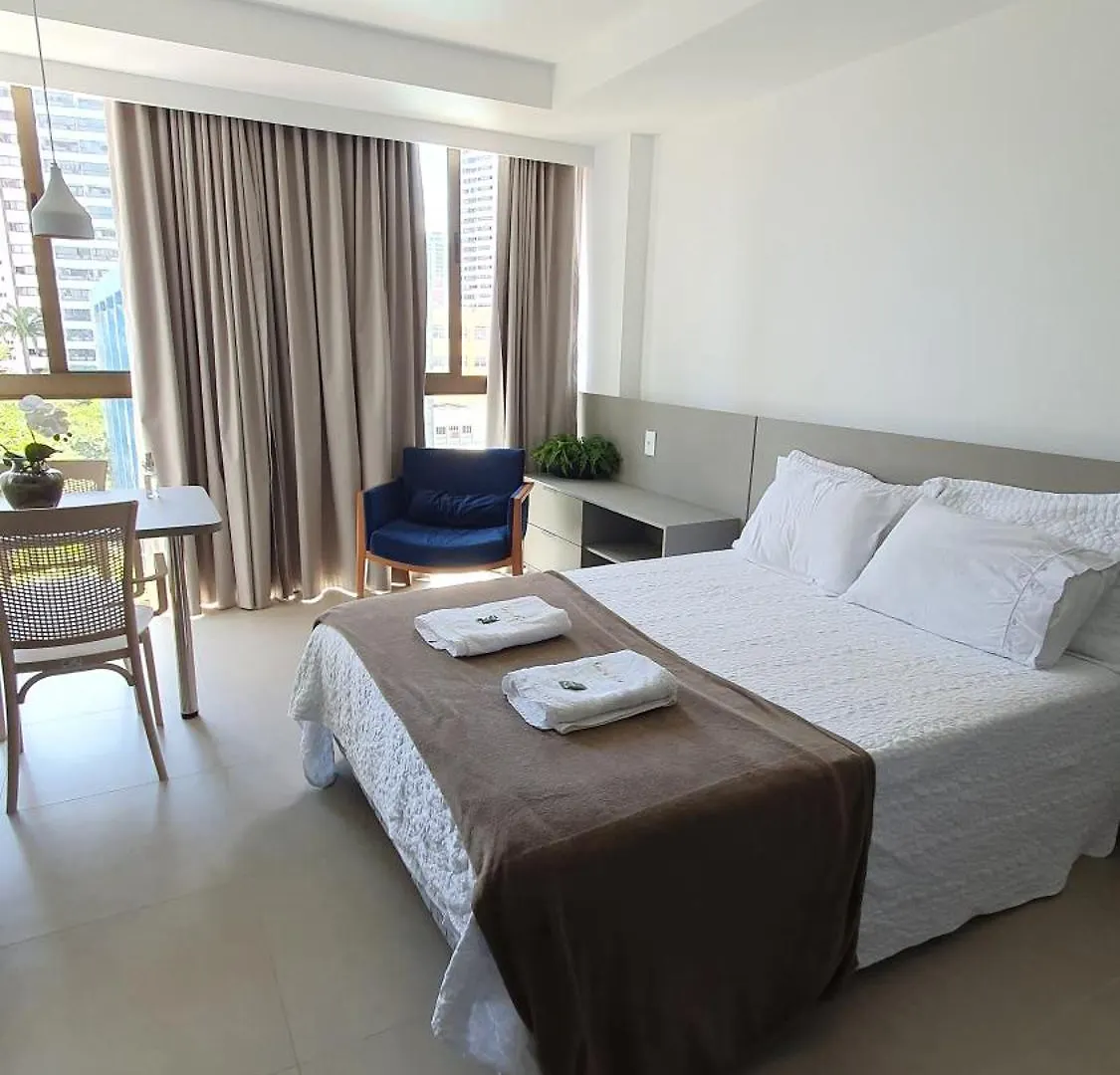 Flat Boa Viagem - Rooftop 470 Ресифи Апартаменты