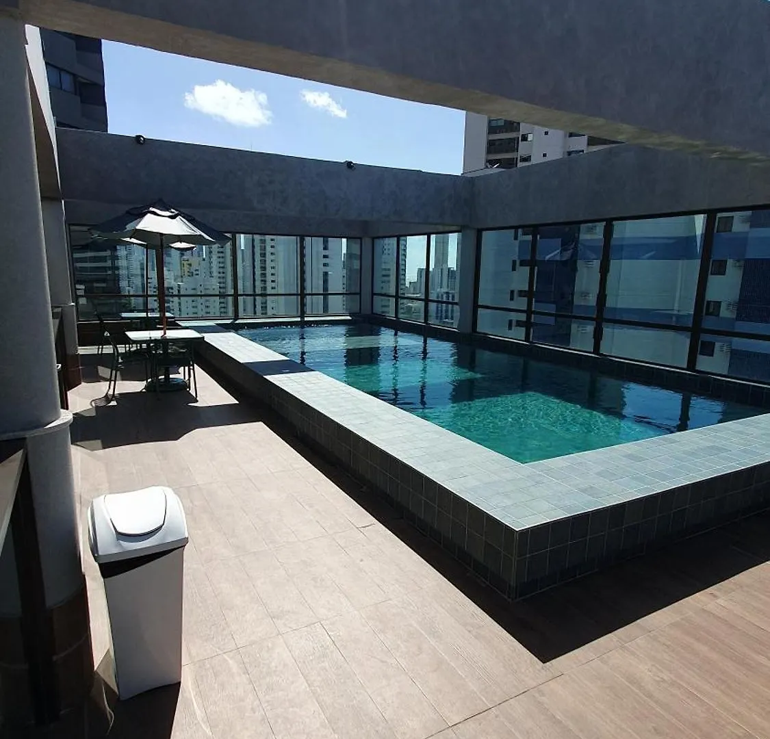 Flat Boa Viagem - Rooftop 470 Ресифи Бразилия