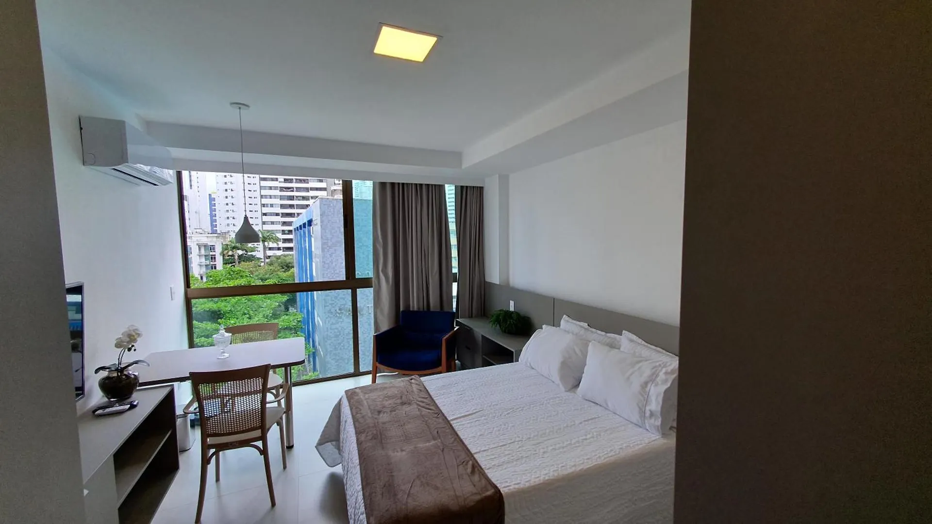 Flat Boa Viagem - Rooftop 470 Ресифи